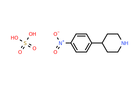 CAS 1196151-48-0 | 4-(4-Nitrophenyl)piperidine hydrogen sulfate