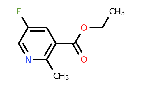 CAS 1196151-57-1 | Ethyl 5-fluoro-2-methylnicotinate