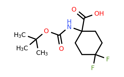 CAS 1196151-58-2 | 1-(Tert-butoxycarbonylamino)-4,4-difluorocyclohexanecarboxylic acid
