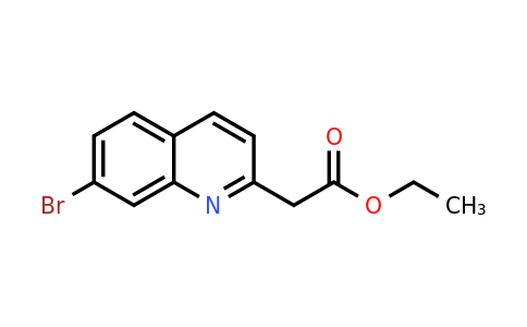 CAS 1196151-60-6 | Ethyl 2-(7-bromoquinolin-2-YL)acetate