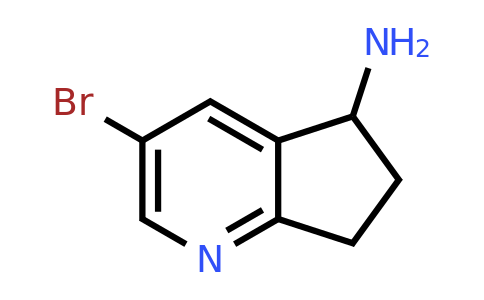CAS 1196151-64-0 | 3-Bromo-5H,6H,7H-cyclopenta[B]pyridin-5-amine