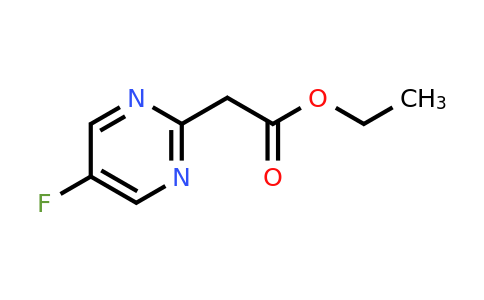 CAS 1196151-66-2 | Ethyl 2-(5-fluoropyrimidin-2-YL)acetate