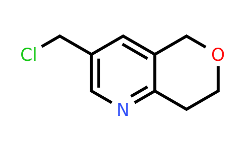 3-(Chloromethyl)-7,8-dihydro-5H-pyrano[4,3-B]pyridine