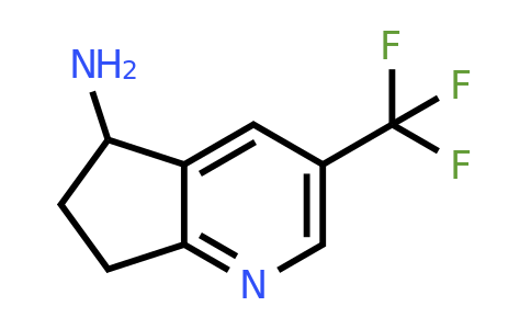 CAS 1196151-75-3 | 3-(Trifluoromethyl)-6,7-dihydro-5H-cyclopenta[B]pyridin-5-amine