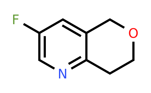 CAS 1196151-77-5 | 3-Fluoro-7,8-dihydro-5H-pyrano[4,3-B]pyridine