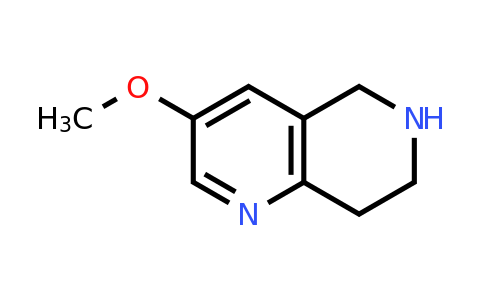 CAS 1196151-84-4 | 3-Methoxy-5,6,7,8-tetrahydro-1,6-naphthyridine