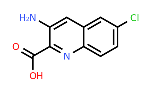 CAS 1196151-95-7 | 3-Amino-6-chloroquinoline-2-carboxylic acid