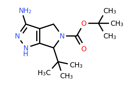 CAS 1196152-07-4 | Tert-butyl 3-amino-6-tert-butyl-4,6-dihydropyrrolo[3,4-C]pyrazole-5(1H)-carboxylate