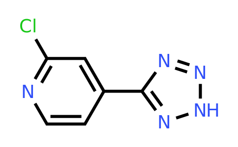 CAS 1196152-14-3 | 2-Chloro-4-(2H-tetrazol-5-YL)-pyridine