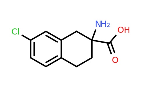 CAS 1196152-15-4 | 2-Amino-7-chloro-1,2,3,4-tetrahydronaphthalene-2-carboxylic acid