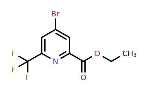 CAS 1196152-17-6 | Ethyl 4-bromo-6-(trifluoromethyl)picolinate