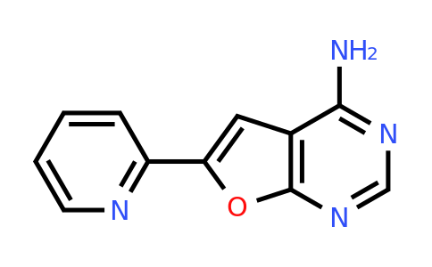 CAS 1196152-20-1 | 6-(Pyridin-2-YL)furo[2,3-D]pyrimidin-4-amine