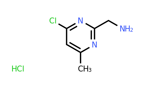 CAS 1196152-23-4 | (4-Chloro-6-methylpyrimidin-2-YL)methanamine hydrochloride