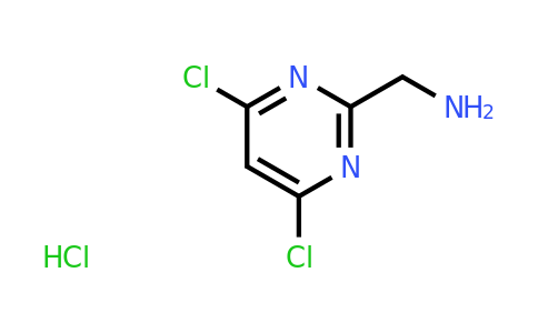 CAS 1196152-29-0 | (4,6-Dichloropyrimidin-2-YL)methanamine hydrochloride
