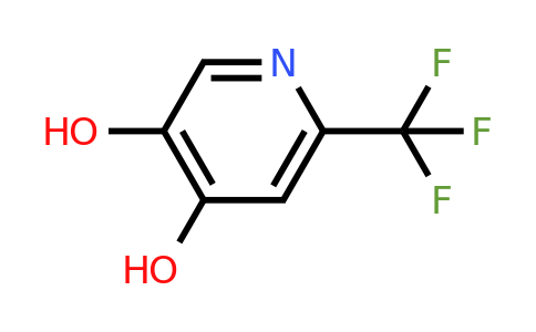 CAS 1196152-30-3 | 6-(Trifluoromethyl)pyridine-3,4-diol