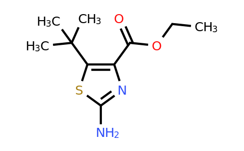 CAS 1196152-37-0 | Ethyl 5-tert-butyl-2-aminothiazole-4-carboxylate