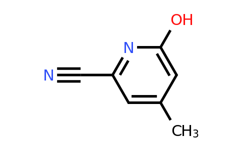 CAS 1196152-42-7 | 6-Hydroxy-4-methylpyridine-2-carbonitrile