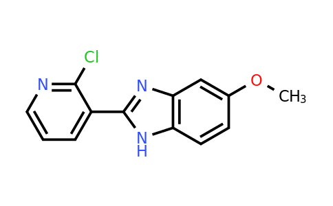 CAS 1196152-44-9 | 2-(2-Chloropyridin-3-YL)-5-methoxy-1H-benzo[D]imidazole