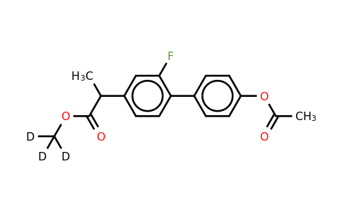 CAS 1196152-57-4 | 2-(4'-Acetoxy-2-fluoro-biphenyl-4-YL)-propionic acid-D3 methyl ester