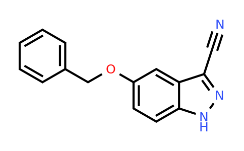 CAS 1196152-69-8 | 5-(Benzyloxy)-1H-indazole-3-carbonitrile