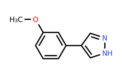 CAS 1196152-70-1 | 4-(3-Methoxyphenyl)-1H-pyrazole