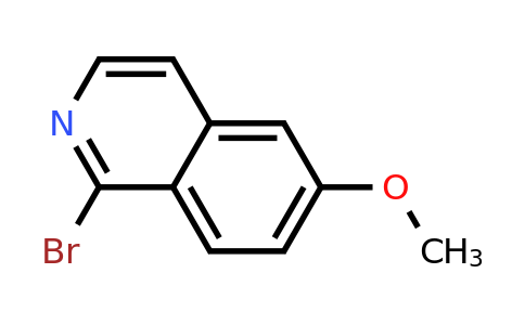 CAS 1196152-83-6 | 1-Bromo-6-methoxyisoquinoline