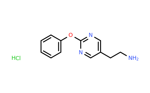 CAS 1196152-85-8 | 2-(2-Phenoxypyrimidin-5-YL)ethanamine hydrochloride