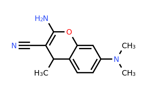 CAS 1196153-03-3 | 2-Amino-7-(dimethylamino)-4-methyl-4H-chromene-3-carbonitrile