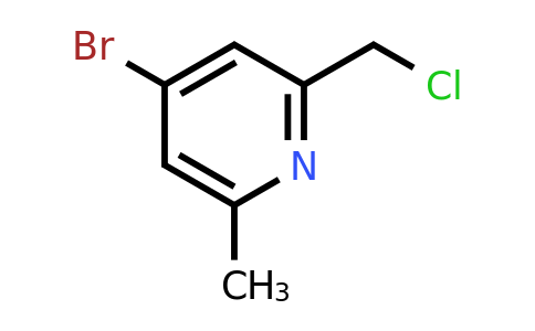 CAS 1196153-09-9 | 4-Bromo-2-(chloromethyl)-6-methylpyridine