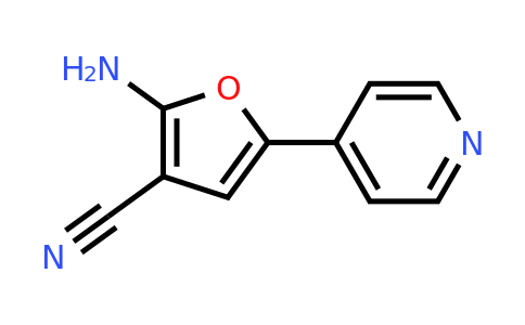 CAS 1196153-20-4 | 2-Amino-5-(pyridin-4-YL)furan-3-carbonitrile