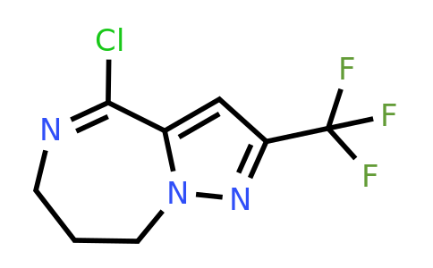 CAS 1196153-24-8 | 4-Chloro-2-(trifluoromethyl)-7,8-dihydro-6H-pyrazolo[1,5-A][1,4]diazepine