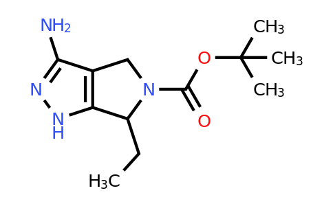CAS 1196153-31-7 | Tert-butyl 3-amino-6-ethyl-4,6-dihydropyrrolo[3,4-C]pyrazole-5(1H)-carboxylate