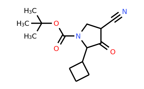 CAS 1196153-34-0 | Tert-butyl 4-cyano-2-cyclobutyl-3-oxopyrrolidine-1-carboxylate