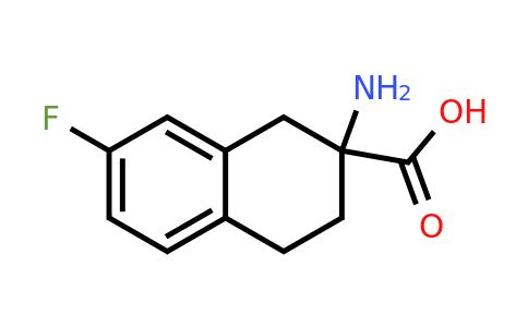 CAS 1196153-42-0 | 2-Amino-7-fluoro-1,2,3,4-tetrahydronaphthalene-2-carboxylic acid