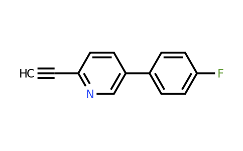 CAS 1196153-45-3 | 2-Ethynyl-5-(4-fluorophenyl)pyridine