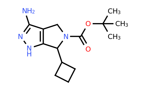 CAS 1196153-51-1 | Tert-butyl 3-amino-6-cyclobutyl-4,6-dihydropyrrolo[3,4-C]pyrazole-5(1H)-carboxylate