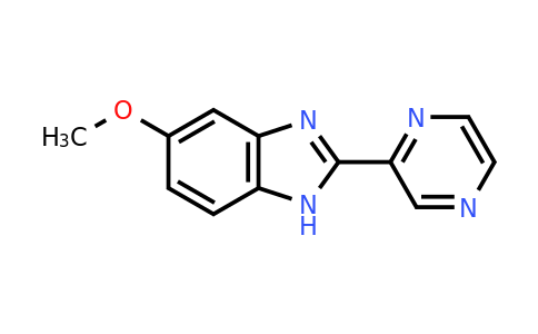 CAS 1196153-56-6 | 5-Methoxy-2-(pyrazin-2-YL)-1H-benzo[D]imidazole