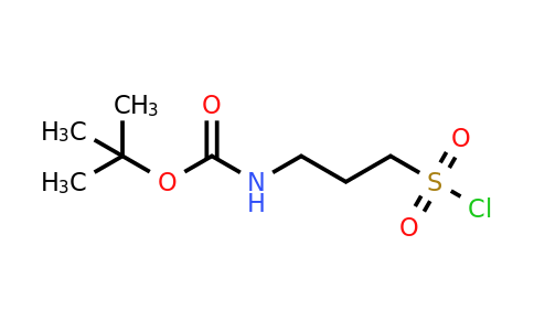 CAS 1196153-59-9 | (3-Chlorosulfonyl-propyl)-carbamic acid tert-butyl ester