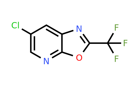CAS 1196153-60-2 | 6-Chloro-2-(trifluoromethyl)-[1,3]oxazolo[5,4-B]pyridine
