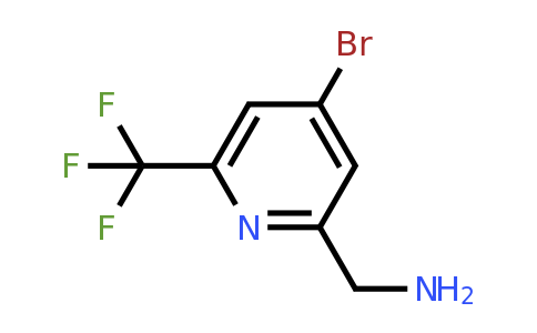 CAS 1196153-70-4 | (4-Bromo-6-(trifluoromethyl)pyridin-2-YL)methanamine