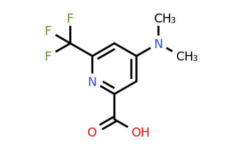 CAS 1196153-75-9 | 4-(Dimethylamino)-6-(trifluoromethyl)picolinic acid