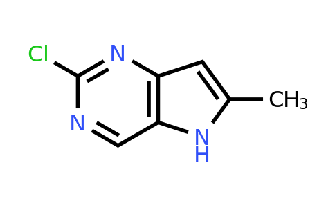 CAS 1196153-87-3 | 2-Chloro-6-methyl-5H-pyrrolo[3,2-D]pyrimidine