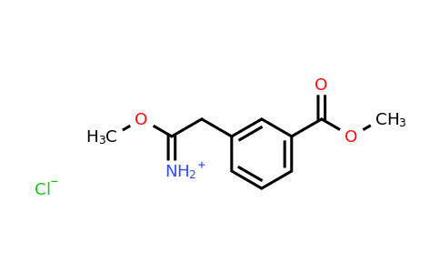 CAS 1196153-89-5 | 1-Methoxy-2-[3-(methoxycarbonyl)phenyl]ethaniminium chloride