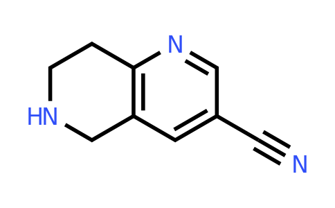 CAS 1196153-92-0 | 5,6,7,8-Tetrahydro-1,6-naphthyridine-3-carbonitrile