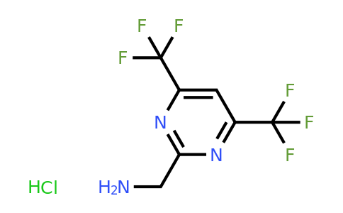 CAS 1196154-11-6 | (4,6-Bis(trifluoromethyl)pyrimidin-2-YL)methanamine hydrochloride