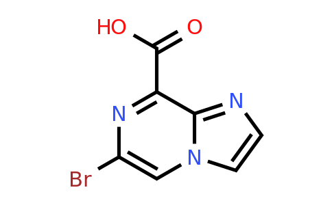 CAS 1196154-13-8 | 6-Bromoimidazo[1,2-A]pyrazine-8-carboxylic acid