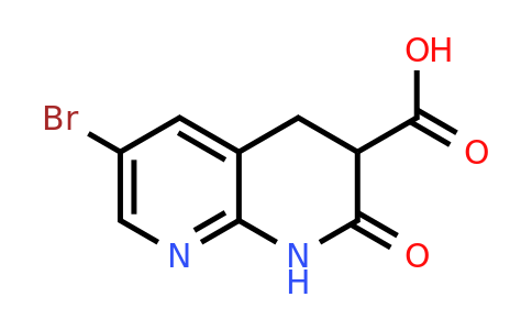 CAS 1196154-23-0 | 6-Bromo-2-oxo-1,2,3,4-tetrahydro-1,8-naphthyridine-3-carboxylic acid