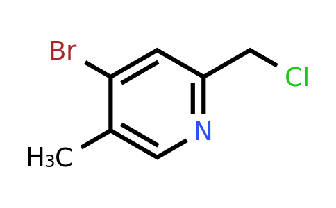 CAS 1196154-30-9 | 4-Bromo-2-(chloromethyl)-5-methylpyridine