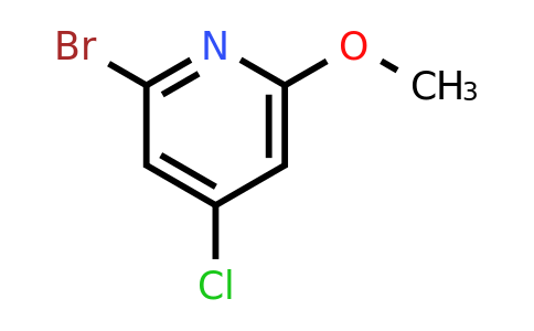 CAS 1196154-35-4 | 2-Bromo-4-chloro-6-methoxypyridine