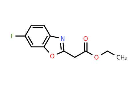 CAS 1196154-45-6 | Ethyl 2-(6-fluorobenzo[D]oxazol-2-YL)acetate